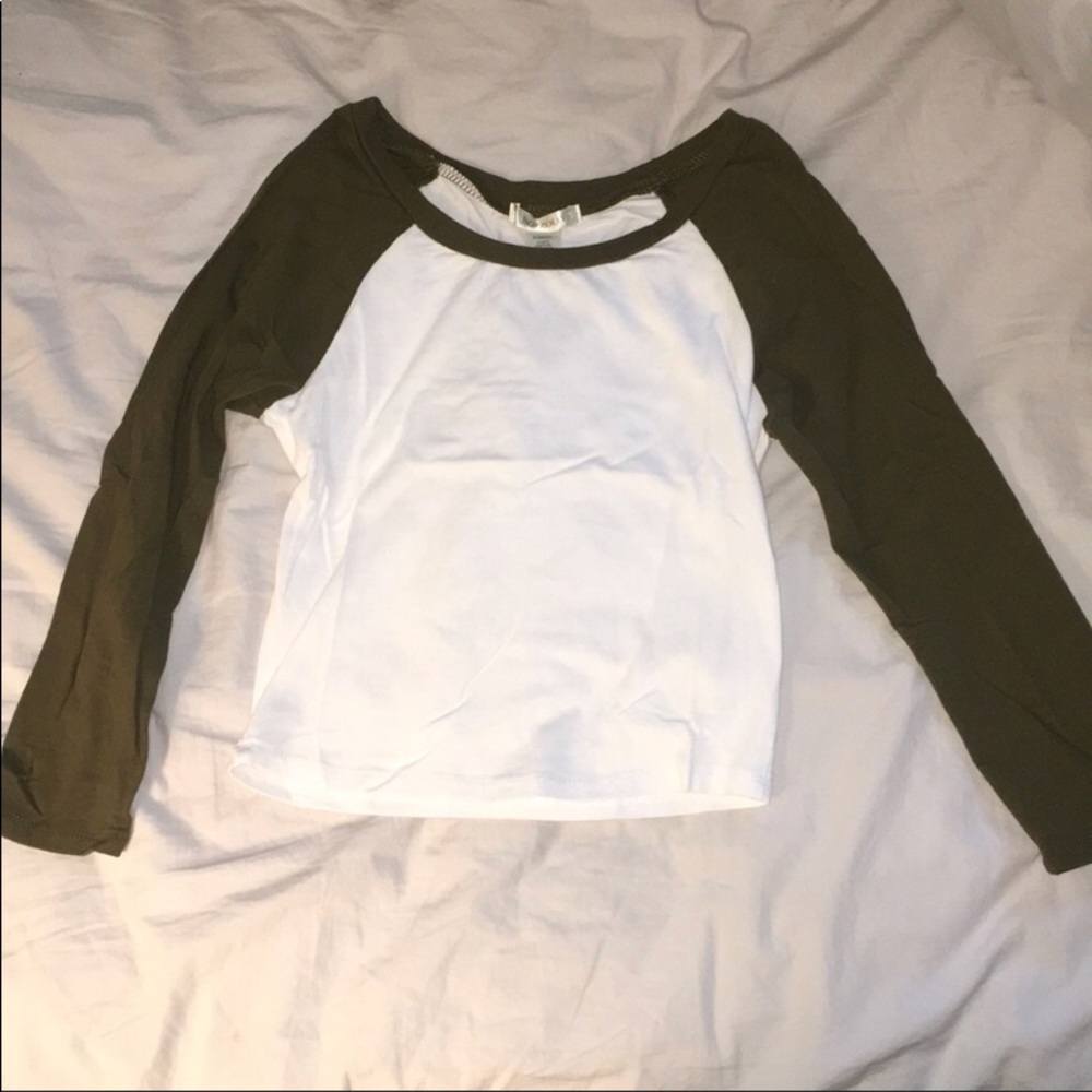 Two 3/4 sleeved crop tops!